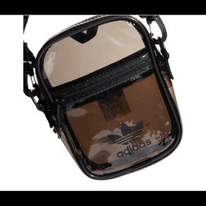 Adidas clear crossbody bag